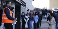 Filas se formam durante votação em Dublin  Foto: Reuters