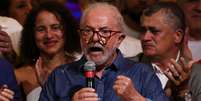 Lula em 1º discurso_foto3  Foto: REUTERS/Carla Carniel