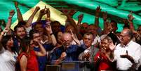 Lula após vitória.JPG  Foto: REUTERS/Carla Carniel