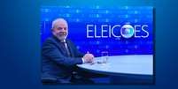 Lula na sabatina no 'JN':  presidente eleito foi generoso com verbas de propaganda às TVs nos 2 primeiros mandatos  Foto: Reprodução
