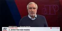 Roberto Araújo afirma que a emissora não vai abandonar a linha editorial à direita no espectro político  Foto: Reprodução/TV