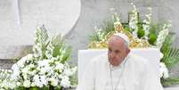 Papa Francisco recebeu norte-americano no Vaticano em audiência privada  Foto: ANSA / Ansa - Brasil