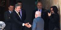 O presidente eleito Luiz Inácio Lula da Silva (PT) encontra Arthur Lira (PP-AL)  Foto: Estadão Conteúdo/Wilton Junior