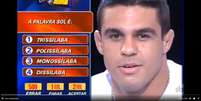 Em 2003, Belfort participou da atração comandada por Silvio Santos  Foto: Reprodução