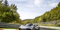 Mercedes-AMG One em Nürburgring Nordschleife.  Foto: Mercedes-Benz / Divulgação