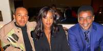 IZA e Seu Jorge foram convidados de jantar oferecido por Lewis Hamilton   Foto: Reprodução / Twitter