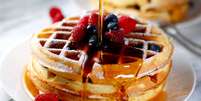 Guia da Cozinha - Experimente um delicioso waffle na refei&ccedil;&atilde;o mais importante do dia  Foto: Guia da Cozinha