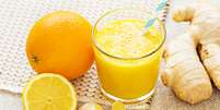 Suco de laranja com gengibre  Foto: Shutterstock / Portal EdiCase