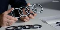 Audi moderniza seu logotipo.  Foto: Audi / Divulga&ccedil;&atilde;o