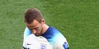 Harry Kane, capitão da seleção da Inglaterra  Foto: Marko Djurica / Reuters