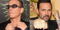 Jason David Frank e Van Damme se desentenderam em 2017  Foto: Grunge.com / Reprodução