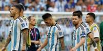 Messi marcou, mas Argentina levou a virada da Arábia Saudita (Khaled DESOUKI / AFP)  Foto: Lance!