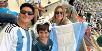 Cano acompanha estreia da Argentina na Copa  Foto: Reprodução