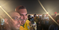 Marcelo Vasallo se tornou sensação no Catar como sósia de Ronaldo   Foto: Aline Kûller/Terra