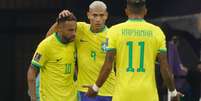 Richarlison marcou os dois gols da vitória do Brasil sobre a Sérvia (Foto: EFE/ Juan Ignacio Roncoroni)  Foto: Lance!