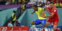 Rodrygo entrou no intervalo e foi importante para a vitória da Seleção (Foto: Anne-Christine Poujoulat / AFP)  Foto: Lance!