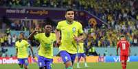 Brasil vence Suíça e segue com aproveitamento de 100% na Copa  Foto: REUTERS/Carl Recine
