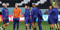 Holanda fará mais um treino antes da decisão (KARIM JAAFAR / AFP)  Foto: Lance!