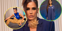 Deborah Secco tem causado burburinho com os looks que utiliza durante o 'Tá Na Copa', do SporTV.  Foto: Purepeople