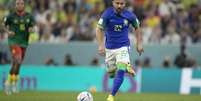 Éverton Ribeiro fez sua estreia pelo Brasil em Copa do Mundo (Lucas Figueiredo/CBF)  Foto: Lance!