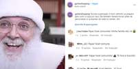 Perfil de shopping de Santa Catarina recebe mensagens de boicote após publicação de vídeo com Papai Noel  Foto: Reprodução/Instagram/@gartenshopping