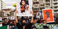 Revolta gerada pela morte da jovem iraniana de origem curda Mahsa Amini desecadeou onda de protestos  Foto: DW / Deutsche Welle