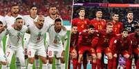 Marrocos e Espanha se enfrentam nesta terça-feira (AFP)  Foto: Lance!