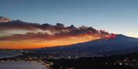 Vista do Monte Etna, na região italiana da Sicília  Foto: Ansa / Ansa - Brasil