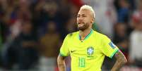 Neymar chorou após Brasil ser desclassificado da Copa do Mundo  Foto: REUTERS