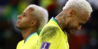 Neymar lamenta derrota do Brasil na Copa do Mundo 2022  Foto: Reuters