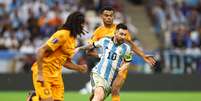 Messi fez a diferença na classificação da Argentina à semifinal da Copa  Foto: Carl Recine / Reuters