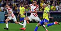 Brasil não entendeu o jogo e acabou eliminado pela Croácia (Foto: EFE/EPA/Neil Hall)  Foto: Lance!