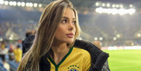 Carol Cabrino, esposa de Marquinhos, revela rituais em dia de jogo da Seleção Brasileira  Foto: Reprodução/Instagram/@carolcabrino