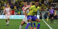 Militão foi um dos destaques do Brasil no jogo contra a Croácia (JACK GUEZ / AFP)  Foto: Lance!