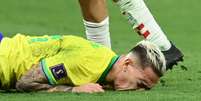 Antony, após eliminação da Seleção Brasileira na Copa do Catar  Foto: REUTERS/Annegret Hilse