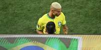 Richarlison foi o máximo goleador do Brasil na Copa do Mundo (Foto: Ina Fassbender / AFP)  Foto: Lance!