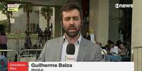 Guilherme Balza acompanha o dia a dia da formação do futuro governo Lula  Foto: Reprodução/TV
