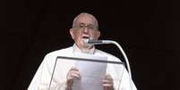 Papa Francisco celebra Angelus no Vaticano  Foto: ANSA / Ansa - Brasil