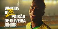 Vini Jr. em propaganda   Foto: YouTube 