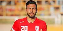 O jogador Amir Nasr Azadani foi condenado à morte no Irã  Foto: FIFPRO / BBC News Brasil