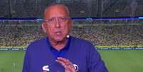 Galvão Bueno criticou a Seleção Brasileira nesta terça (Foto: Reprodução/ TV Globo)  Foto: Lance!