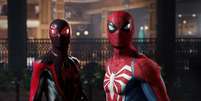 Marvel's Spider-Man 2 terá Peter Parker e Miles Morales atuando juntos  Foto: PlayStation / Divulgação