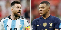 Messi e Mbappé são os ''caras'' da final da Copa do Mundo  Foto: Reuters