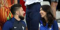 Tido como 'galã', francês Giroud já traiu esposa e teve que se desculpar pelo Twitter  Foto: Reuters