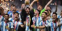 Argentina conquistou mais de R$ 200 milhões com o título da Copa do Mundo (Foto: FRANCK FIFE / AFP)  Foto: Lance!