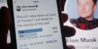 Musk lan&ccedil;ou pesquisa online sobre se deve deixar comando da plataforma, se comprometendo a respeitar resultado  Foto: DW / Deutsche Welle
