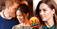 Meghan Markle e Príncipe Harry vivem polêmica com Kate Middleton após série documental da Netflix.  Foto: Getty Images / Purepeople