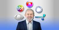 Lula investiu pesado em TV para promover as ações de seu governo  Foto: Fotomontagem: Blog Sala de TV (Foto: Ricardo Stuckert)