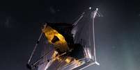 Ilustração do James Webb no espaço: o telescópio deve ficar 20 anos em operação  Foto: NASA / BBC News Brasil