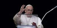 Papa Francisco durante Angelus no Vaticano  Foto: ANSA / Ansa - Brasil